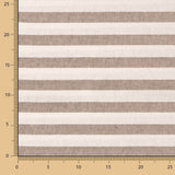 Culla rustique à rayures maxi marron - Ribes y Casals