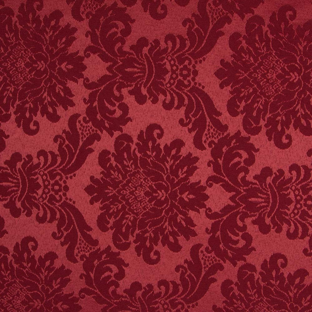 Tissu Damassé Grenat - Ribes y Casals