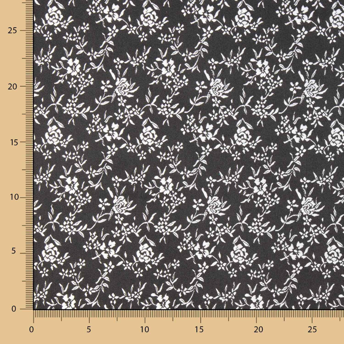 Damassé Mini Fleur Argent - Ribes y Casals