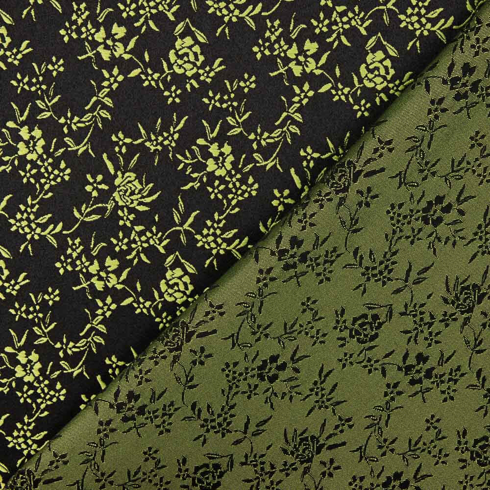 Damassé Mini Fleur Verte - Ribes y Casals