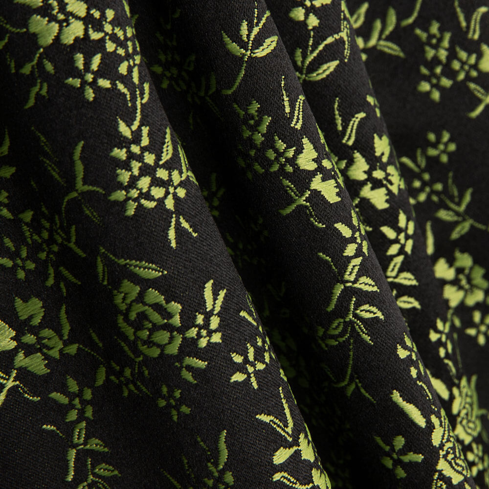 Damassé Mini Fleur Verte - Ribes y Casals