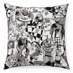 Tapisserie d'art abstrait monochrome - Ribes y Casals