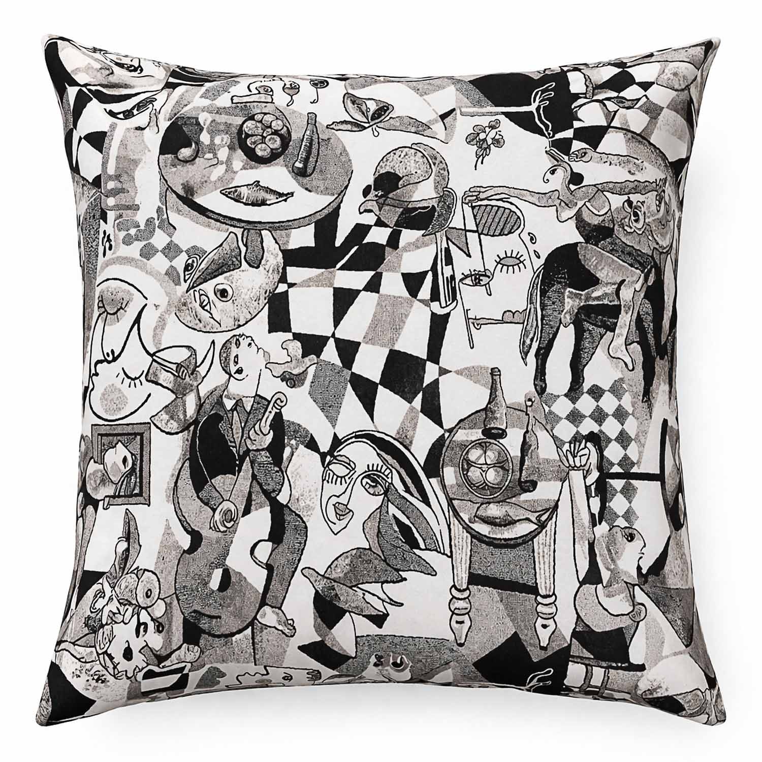 Tapisserie d'art abstrait monochrome - Ribes y Casals