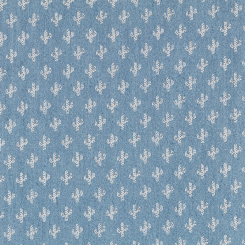 Denim Fin Cactus Bleu - Ribes y Casals