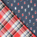 Denim Réversible Bleu Foncé - Ribes y Casals