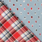 Denim Réversible Bleu Ciel - Ribes y Casals