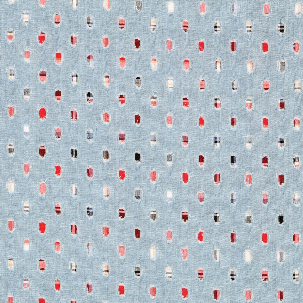 Denim Réversible Bleu Ciel - Ribes y Casals