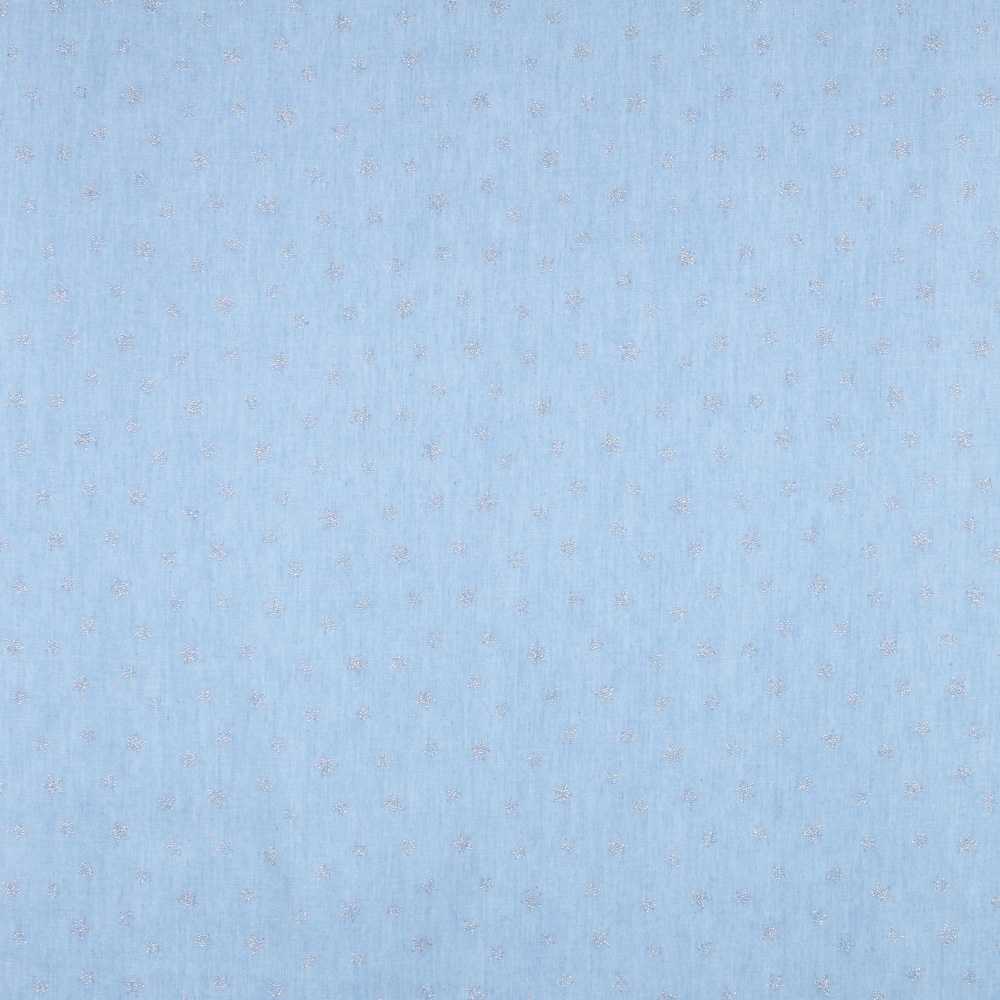 Tissu Denim Stars Paillettes - Ribes y Casals