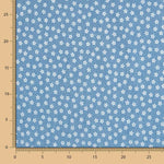 Denim Coton Mini Marguerites - Ribes y Casals