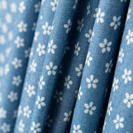 Denim Coton Mini Marguerites - Ribes y Casals