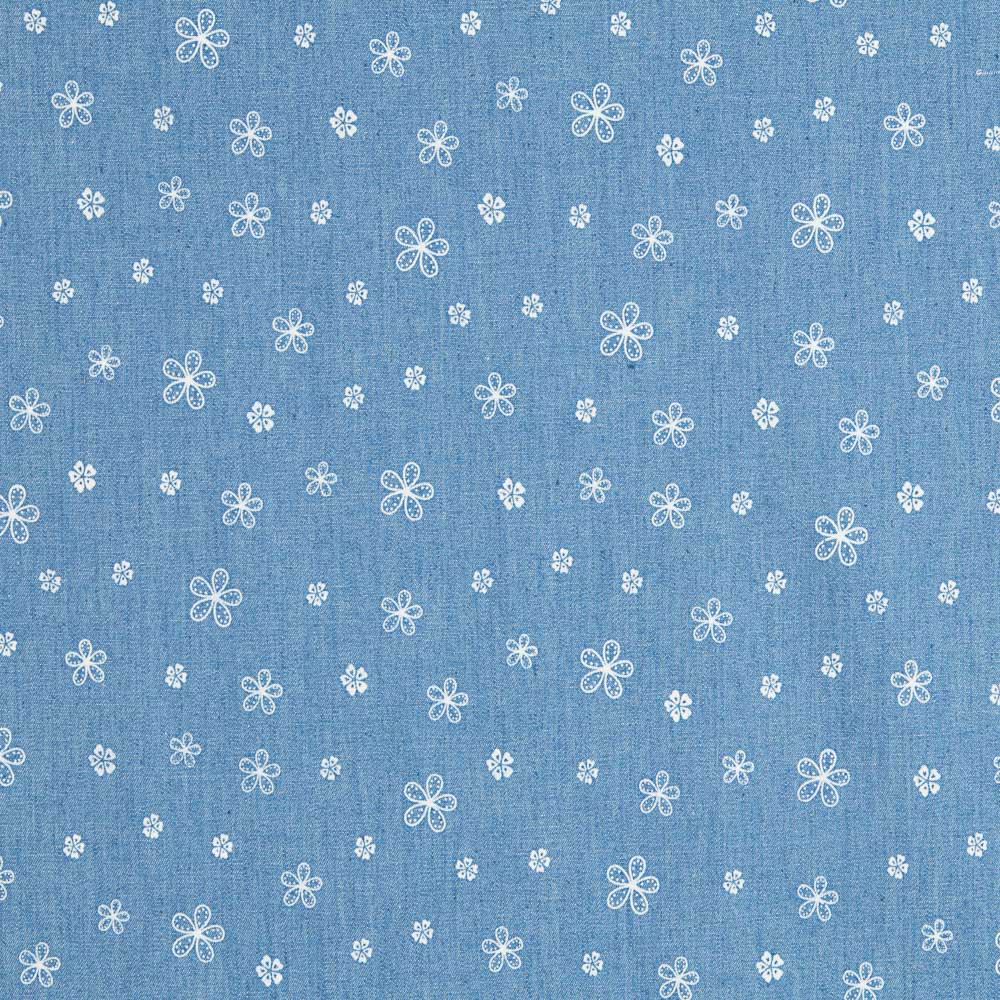 Denim Coton Marguerites - Ribes y Casals