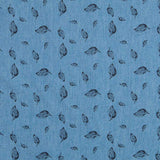 Denim Coton Feuilles - Ribes y Casals