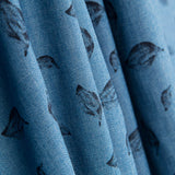 Denim Coton Feuilles - Ribes y Casals