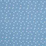 Denim Coton Petites Feuilles - Ribes y Casals