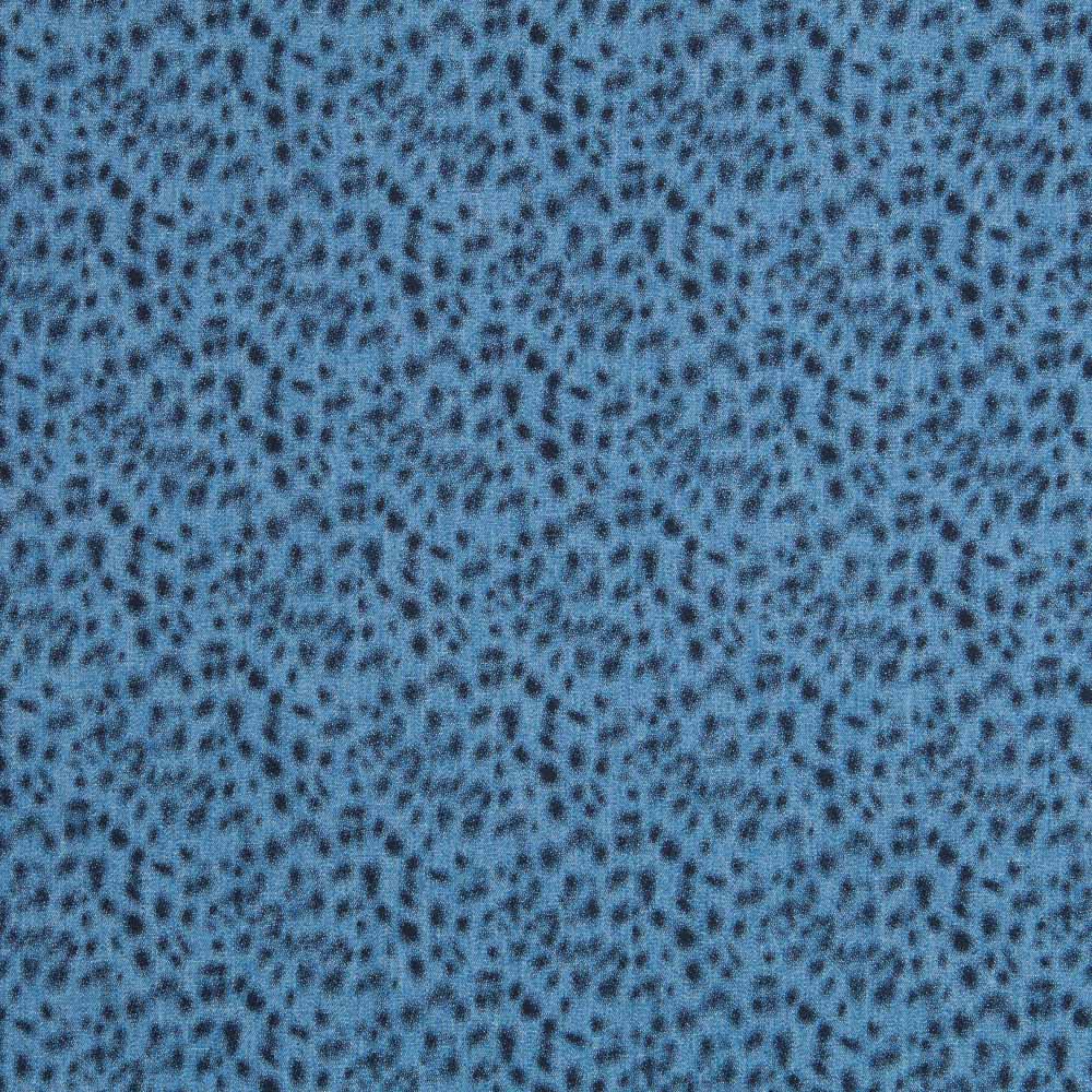 Denim Coton Léopard Noir - Ribes y Casals