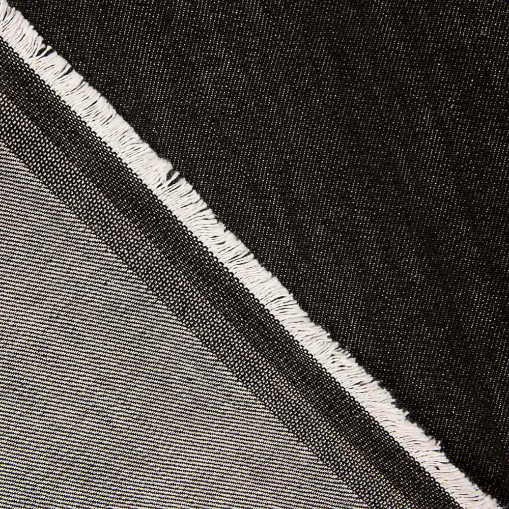 Retal Denim Algodón Negro 180x140 cm. - Ribes y Casals