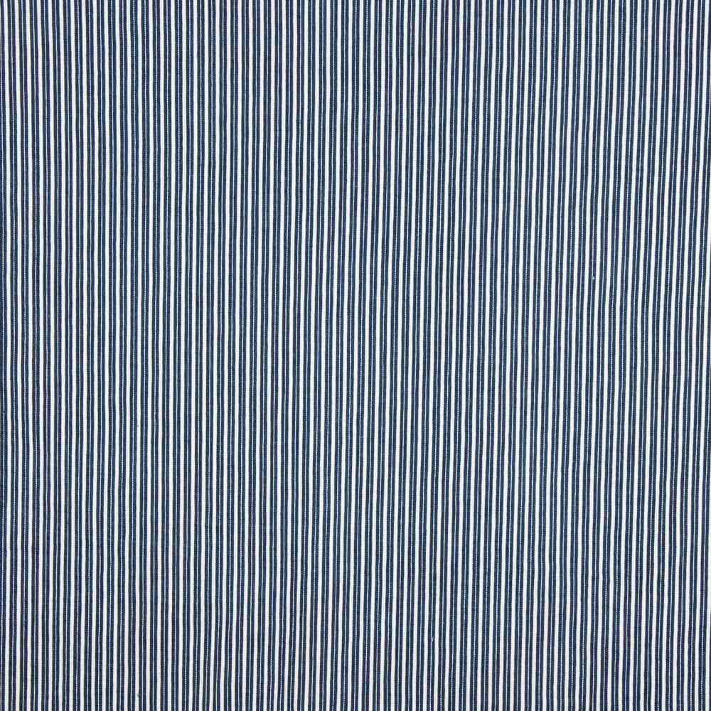 Denim rayé blanc - Ribes y Casals