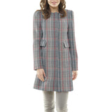 Double Texture Carreau Wales Daim Rouge - Ribes y Casals