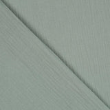 Double Gaze Coton Vert D&#39;eau - Ribes y Casals