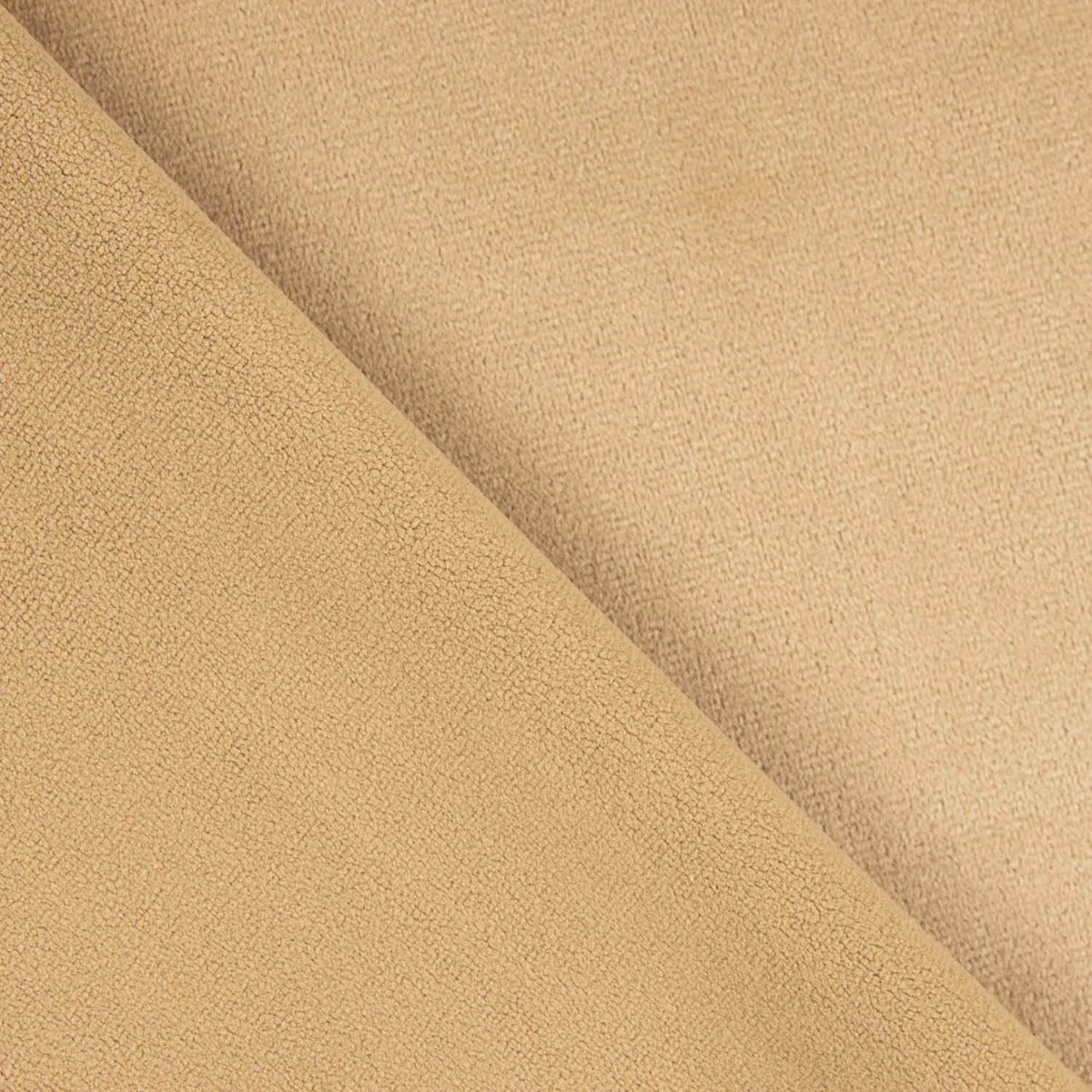 Minky et polaire double face – Camel - Ribes y Casals