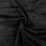 Minky et polaire double face – Noir - Ribes y Casals