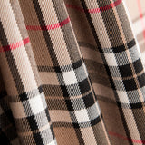 Double Face Carreaux Écossais Camel - Ribes y Casals