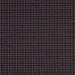 Double Texture Daim Noir Carreau Grenat - Ribes y Casals