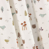 Tissu double gaze de coton imprimé d&#39;animaux - Ribes y Casals