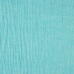 Doble Gasa Chambray Azul Turquesa - Ribes y Casals