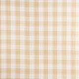 Double Gaze Vichy Réversible Beige - Ribes y Casals