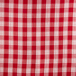 Double Gaze Vichy Réversible Rouge - Ribes y Casals