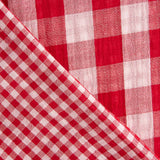 Double Gaze Vichy Réversible Rouge - Ribes y Casals