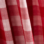 Double Gaze Vichy Réversible Rouge - Ribes y Casals