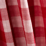 Double Gaze Vichy Réversible Rouge - Ribes y Casals