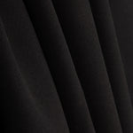 Tissu double face extensible noir - Ribes y Casals