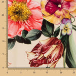 Trench extensible Tulips écru - Ribes y Casals