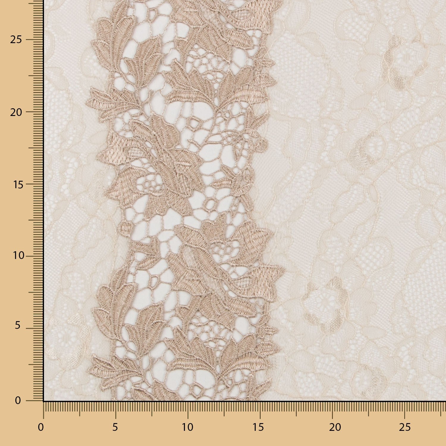 Dentelle Bayadère Vison - Ribes y Casals