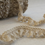 Dentelle Passementerie Nylon Beige 30mm - Ribes y Casals