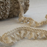 Dentelle Passementerie Nylon Beige 30mm - Ribes y Casals