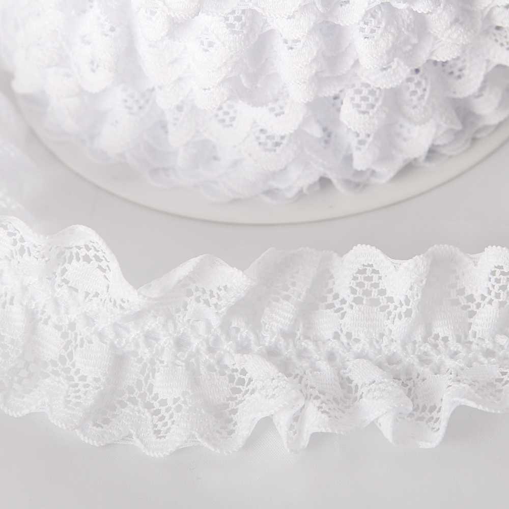 Dentelle Passementerie Nylon Blanc 30mm - Ribes y Casals