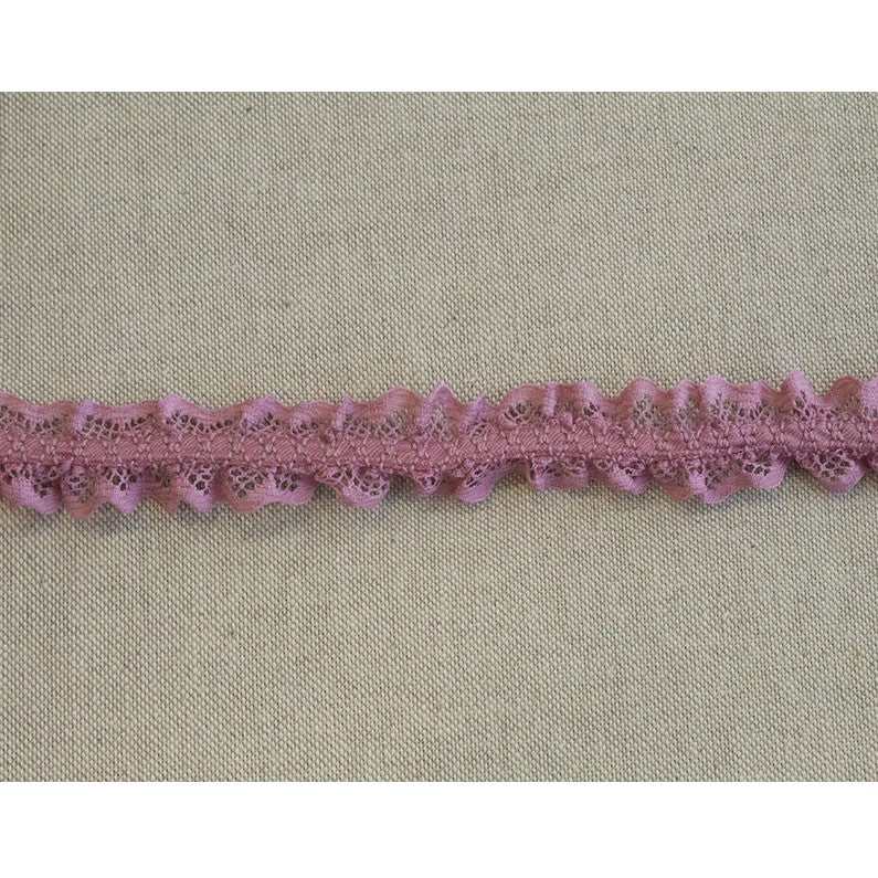 Dentelle Passementerie Nylon Rose 25mm - Ribes y Casals