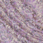 Dentelle Brodée Mauve - Ribes y Casals
