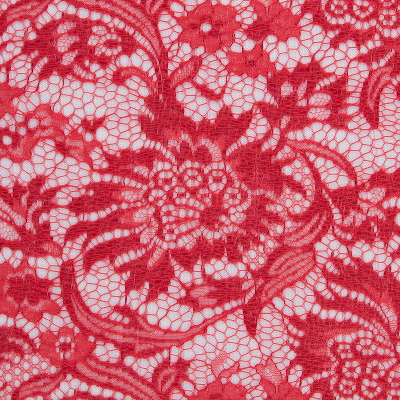 Dentelle Chantilly Rouge - Ribes y Casals