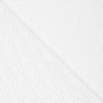 Dentelle Élastique Géométrique Blanc - Ribes y Casals