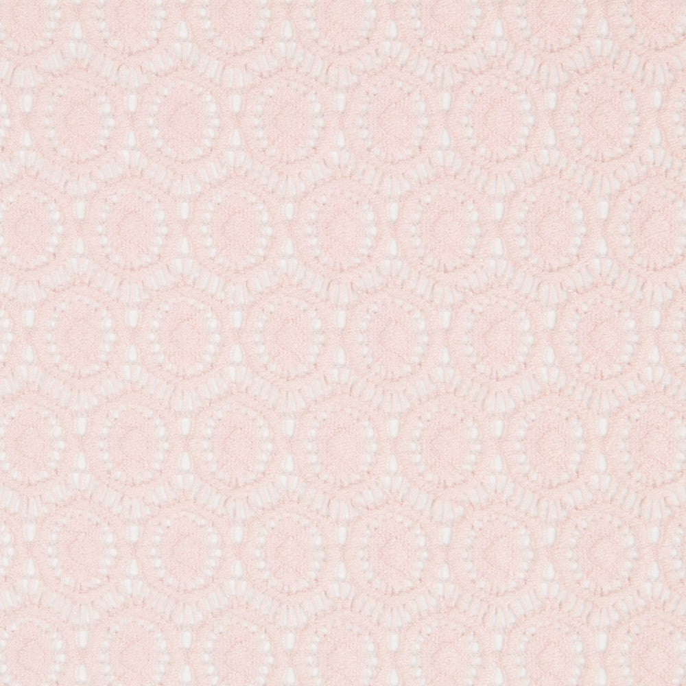 Dentelle Élastique Géométrique Rose - Ribes y Casals