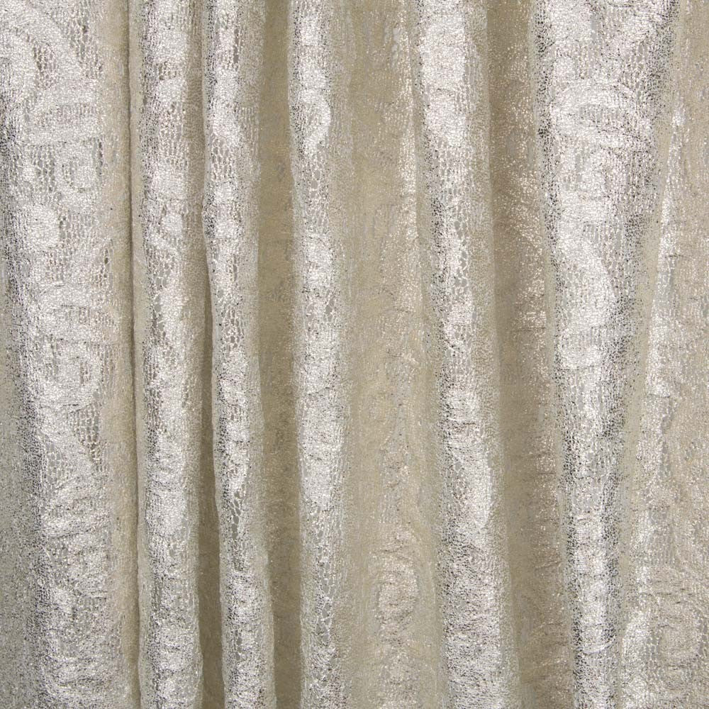 Dentelle Lamée Or Blanc - Ribes y Casals