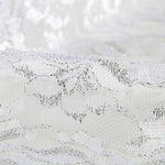 Dentelle Lurex Blanc Argent - Ribes y Casals