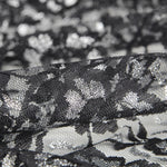 Dentelle Lurex Lace Black Silver - Ribes y Casals