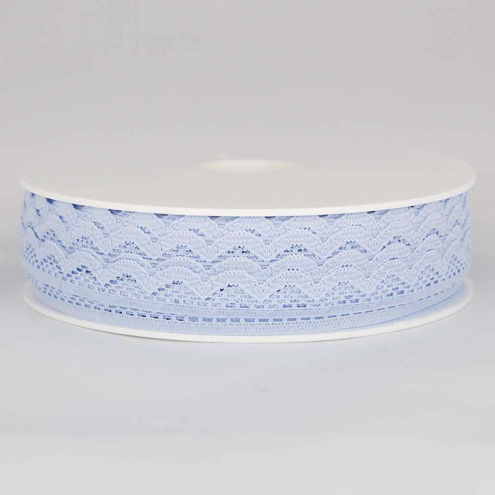 Dentelle Nylon Bleu Ciel 10mm - Ribes y Casals