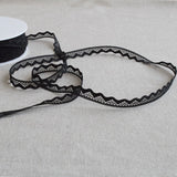 Dentelle Nylon Noir 12mm - Ribes y Casals